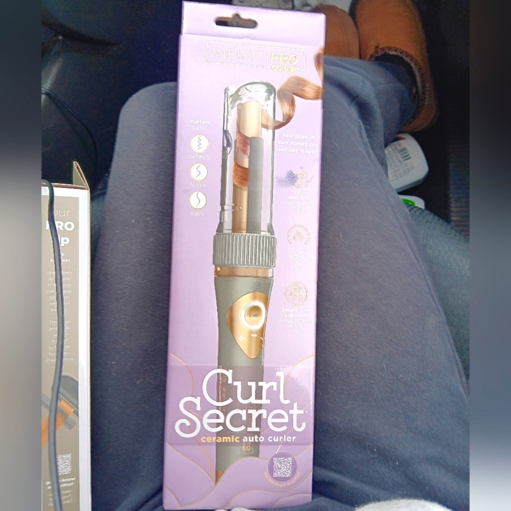 Infiniti Pro by Conair CURL SECRET ceramic auto curler NIB (3/4" Barrel)